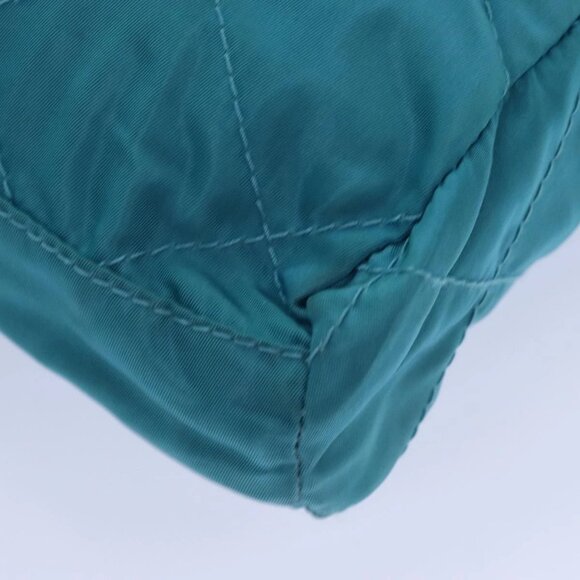 PRADA Chain Shoulder Bag Nylon Blue Auth ar12043 - Picture 5 of 16